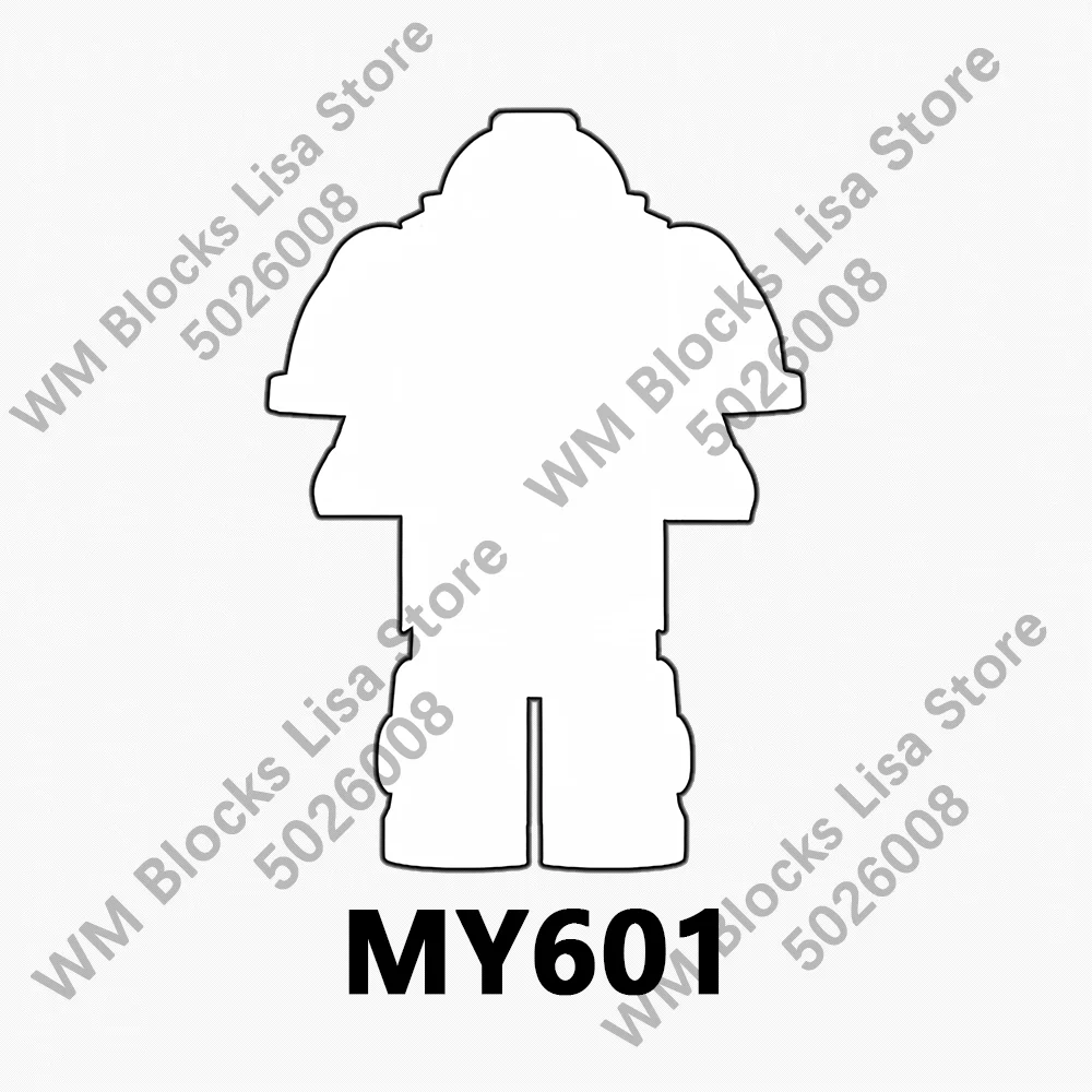 MY501-505 MY601-605 MY606-610 MY611-615 Game Mini Building Blocks Action Figures Model Kit Children Toys Bricks Birthday Gift