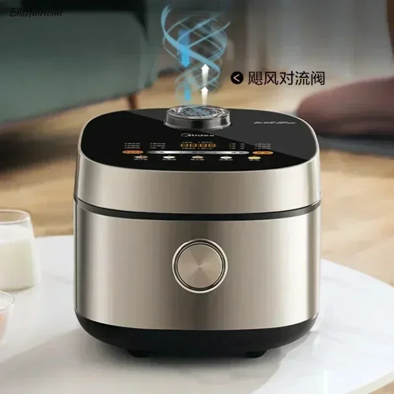 New rice cooker. 4 liters large capacity. Household. Non-stick. Multifunction. Intelligent reservation. Fast cooking.