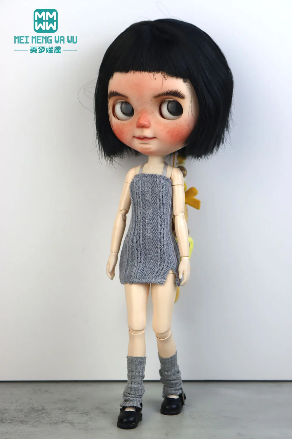 Blyth Doll Clothes for 28-30cm Azone OB22 OB24 Accessories Fashion Sweater Dress Toys Gift