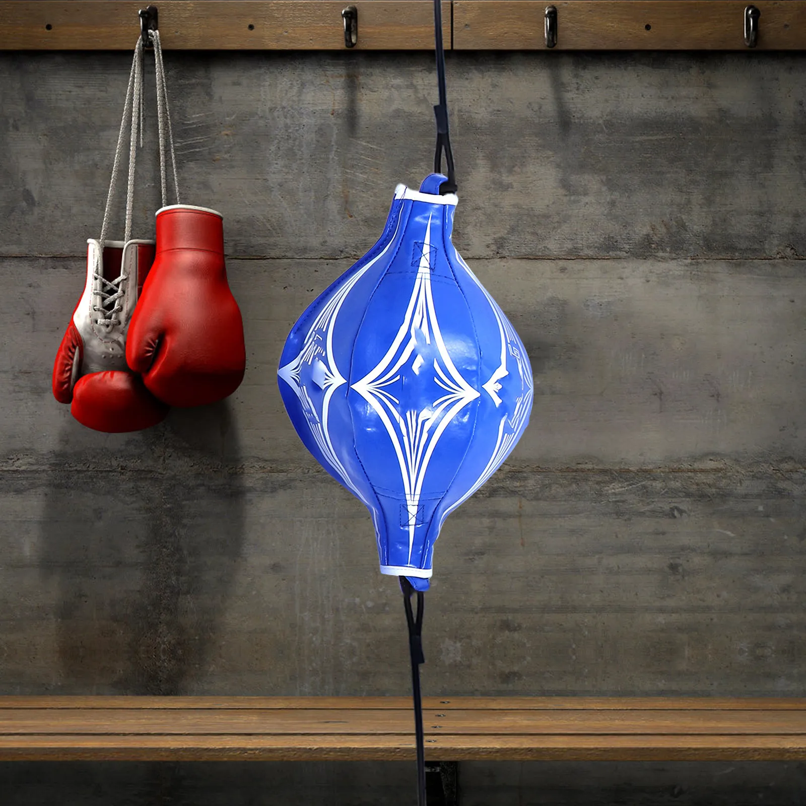 كرة ملاكمة محمولة مزدوجة الأطر - مراجعة Speed Bag Boxing وسعره