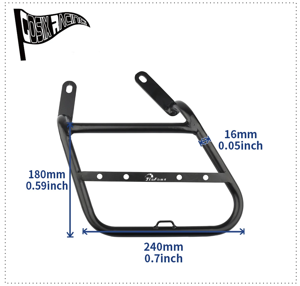 

Fit CL 250 CL 300 CL500 SCL500 2023-2025 Motorcycle Saddle Bag Trunk Bag Support Bracket left Side Trunk Bag Holder