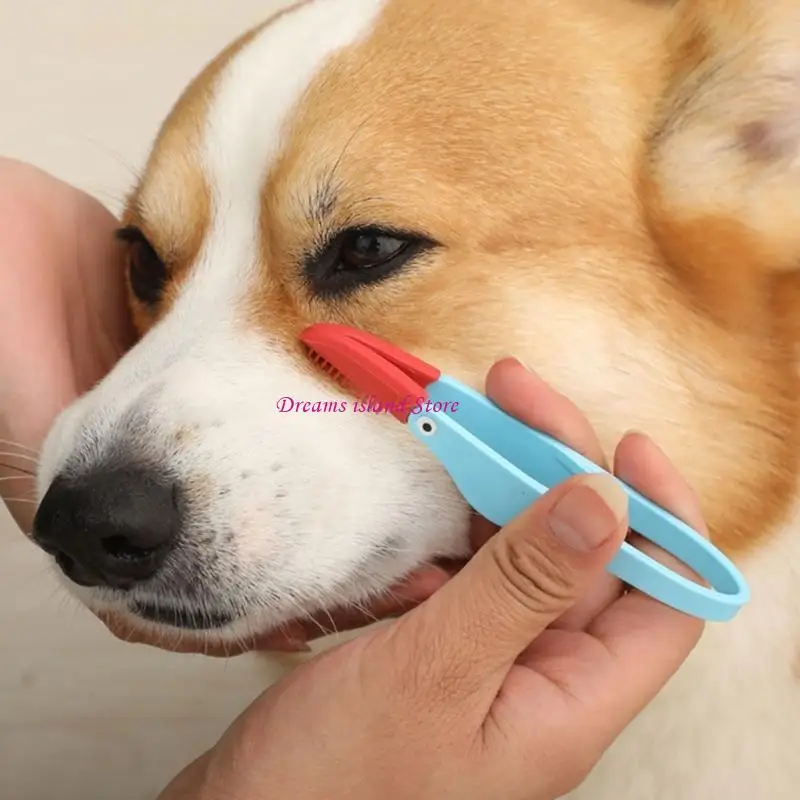 فرشاة عين الحيوانات الأليفة لسهولة التعامل مع Booger Tear Stain