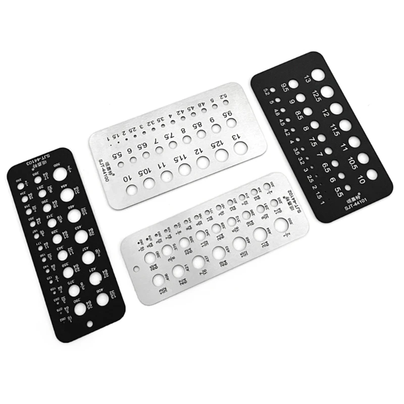 29 agujeros medidor broca para medición precisa medidor taladro taladro índice calibre fracticional taladro
