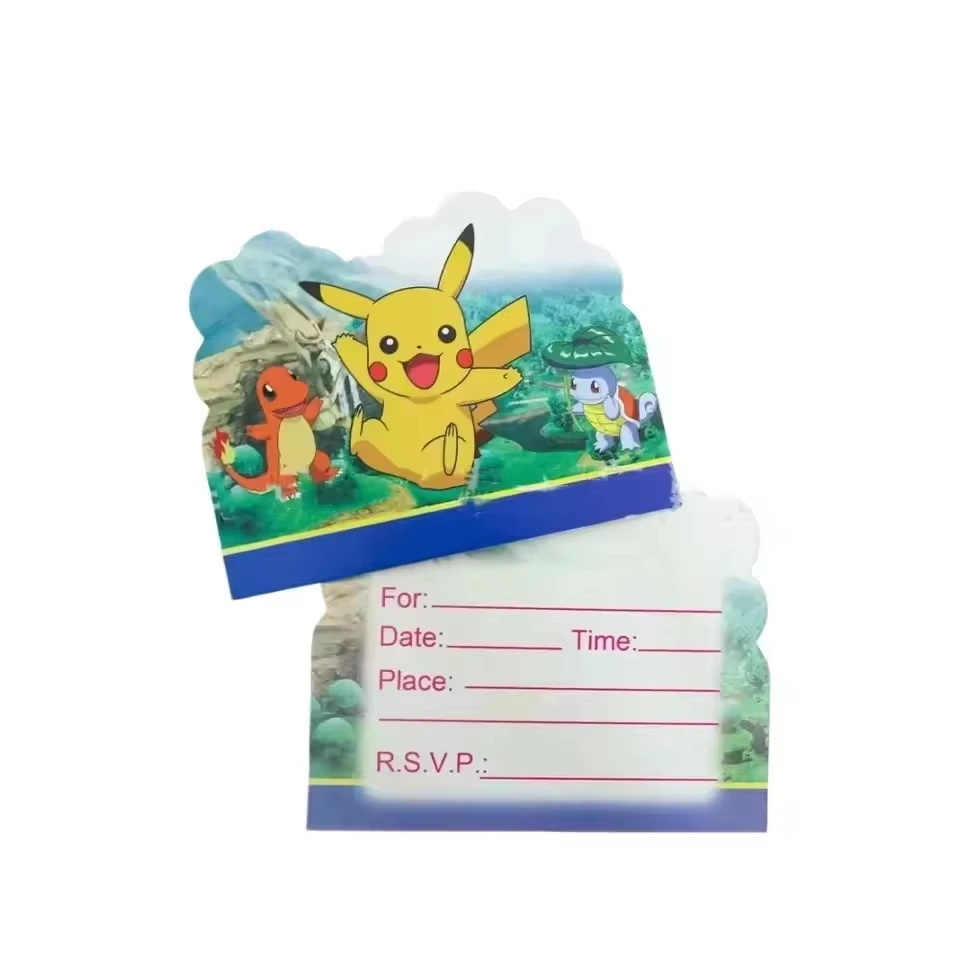 Pokémon-Themen-Partyartikel: Klatscharmbänder, Aufkleber, Luftballons, Partygeschenke, Goodie-Bag-Füller, Geburtstagsdekorationen