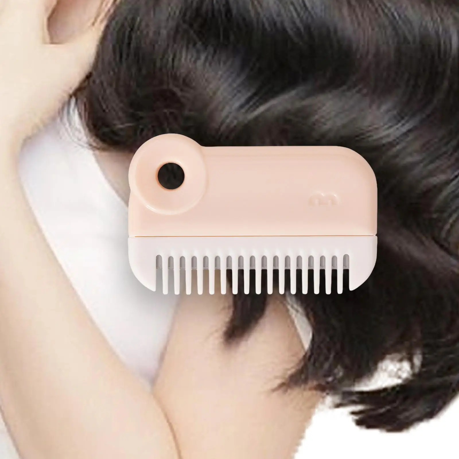 Mini Hair Trimmer 2 in 1 Hair Cutter Thinning Comb for Thin and Thick Hair