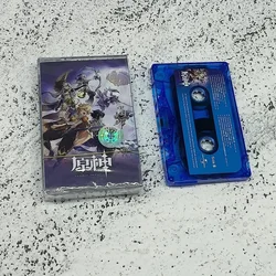 Game Genshin Impact Music Tape Razor Jean Gunnhildr Paimon Cosplay Anime Soundtracks Box Cassettes Walkman Tape Collection Prop