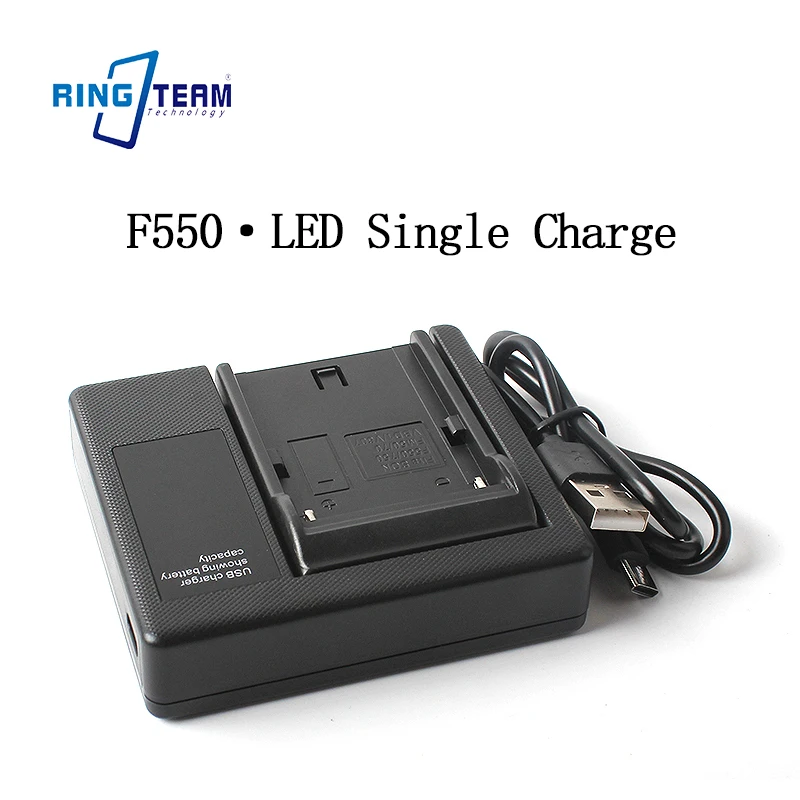 

100-240V New Single Charger - Over-Charge Protection for Sony NP-F550 F750 F970 Batteries