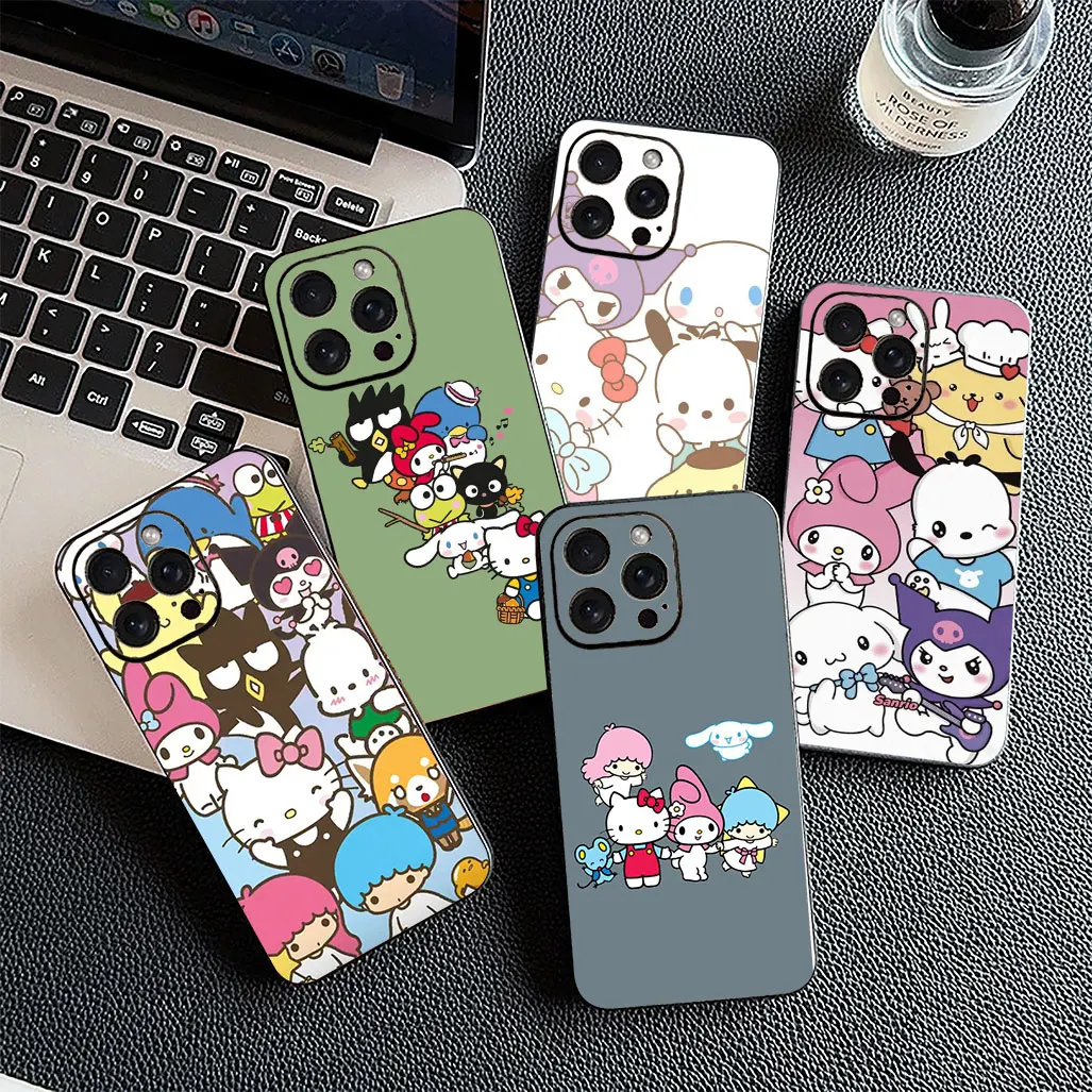 Для Motorola Moto E13 E20 E32 G22 G23 G32 G53 G60 G72 G64 G20 G8 G9 Plus Чехол для телефона Kuromi Hello Kitty Cartoon Melody