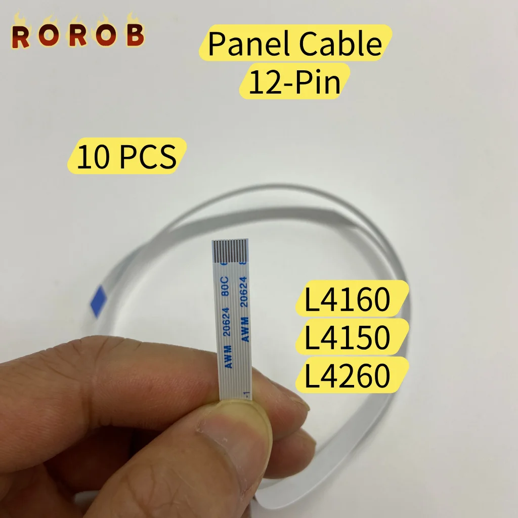 12-Pin Switch Control Panel Flex Ribbon Cable for Epson L4160 L4150 L4260 Printer 12 Pins FFC Flat Flexible Cable