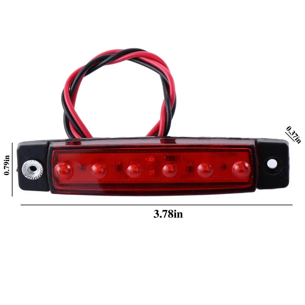 Buses 24V Rear Lights Car Trailer Truck Underglow Neon Lights Led Under Glow Lights Car Decoration Lights Pod LED Lights