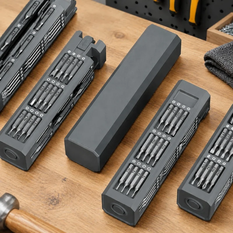 44-PC Precision Screwdriver Set with Various Bits for Mobile Device Maintenance