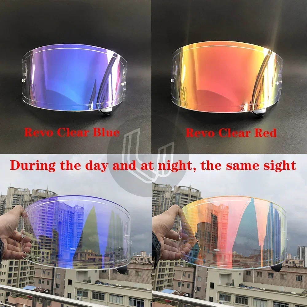Motorcycle Helmet Visor Lens For Shoei Glamster Replace Anti-UV Anti-Scratch Dustproof WindShield