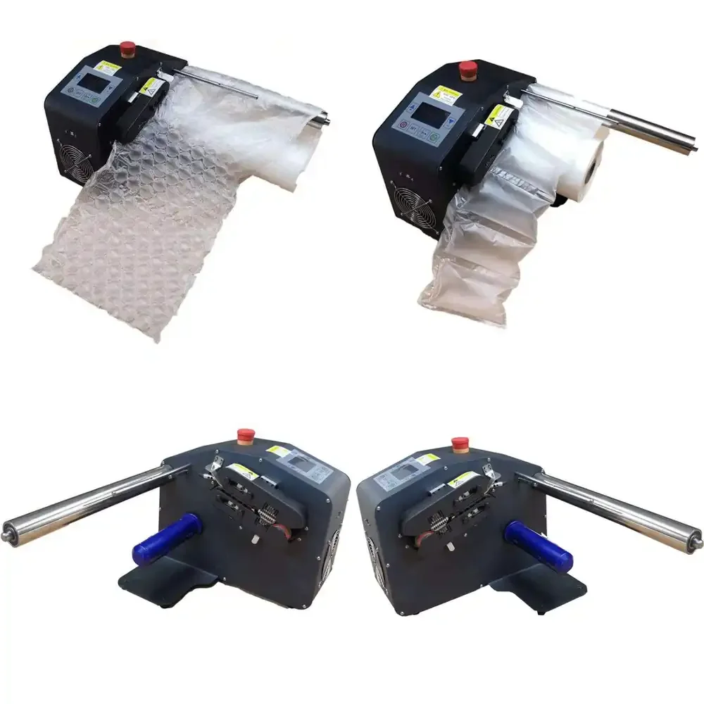 

28M/MIN Automatic Pillow Packing Machine Filling Bags Air Motor Plastic Protective Cushion for Transportation Cushion