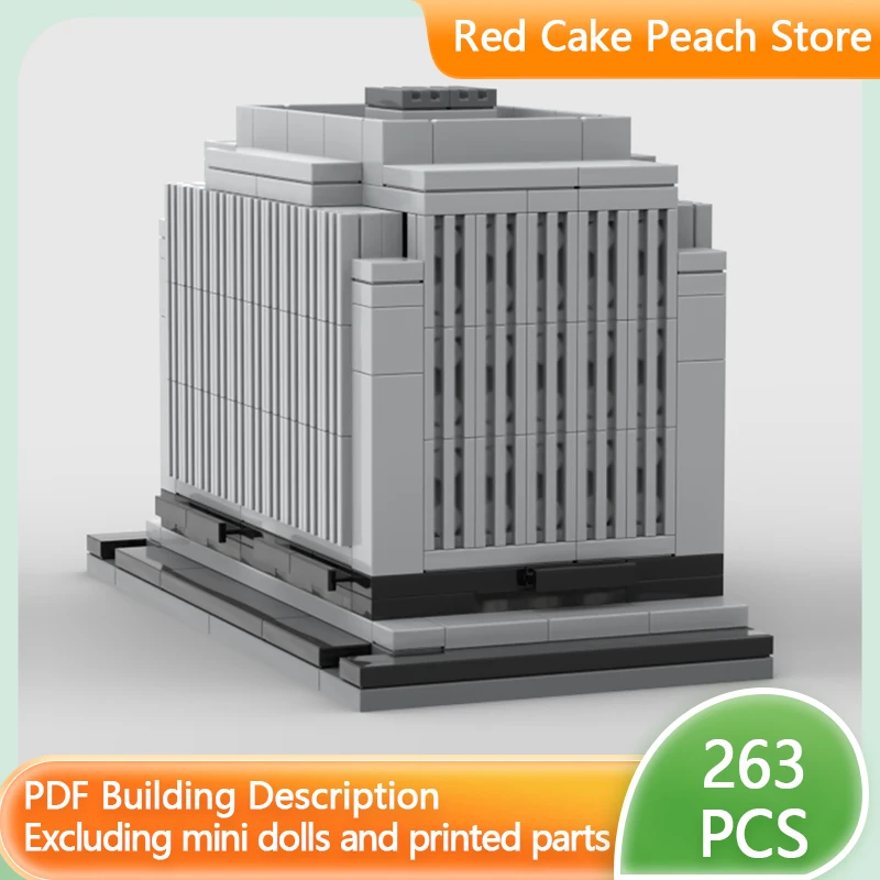 

Конструктор MOC «Городская улица»: Модульные блоки для сборки, имитирующие городской пейзаж, с небоскребами и жилыми зданиями. Технологичная игрушка для детей, отличный подарок на праздник.