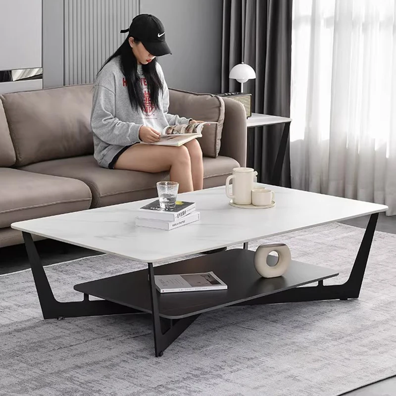 ديكور فريد من نوعه طاولة القهوة الفاخرة الحديثة غرفة المعيشة مصمم الدائمة طاولة جانبية الكتابة Couchtisch أثاث النمط الصيني