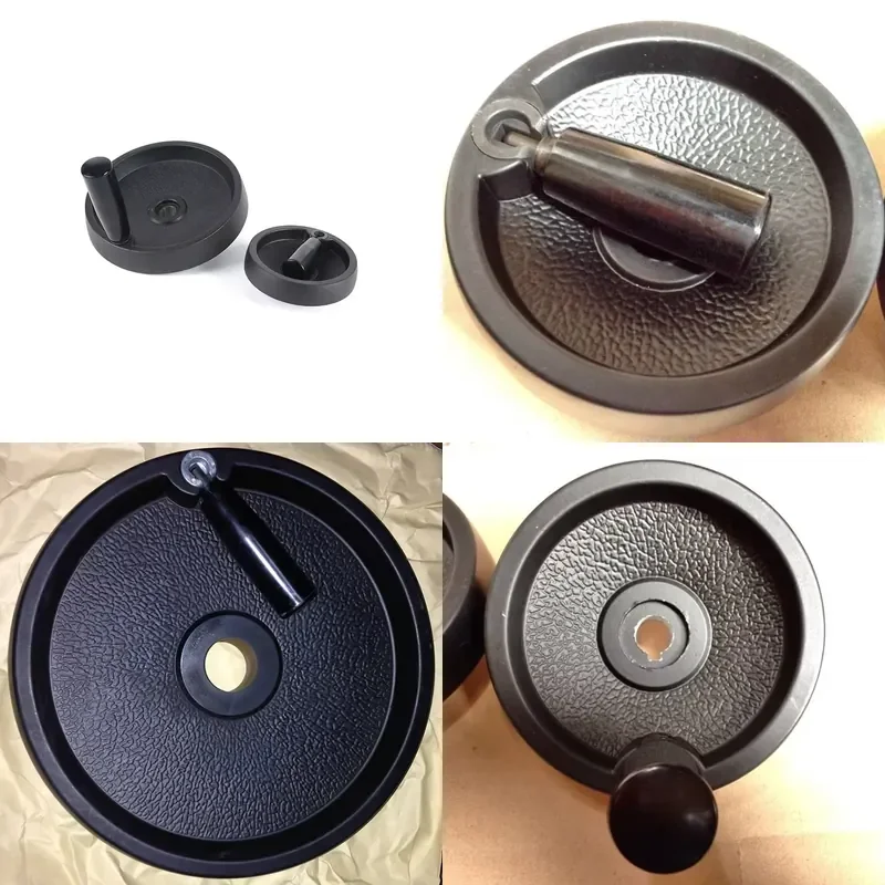 for Aluminum Alloy Full Width Solid Folding Handwheel Durable Manual Control Wheel  Industrial Machinery Equipment