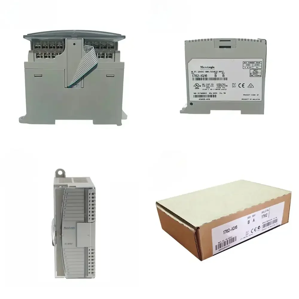 Industrial Automation PLC/PAC Controller with 1762-IQ16 Logic Programming Module