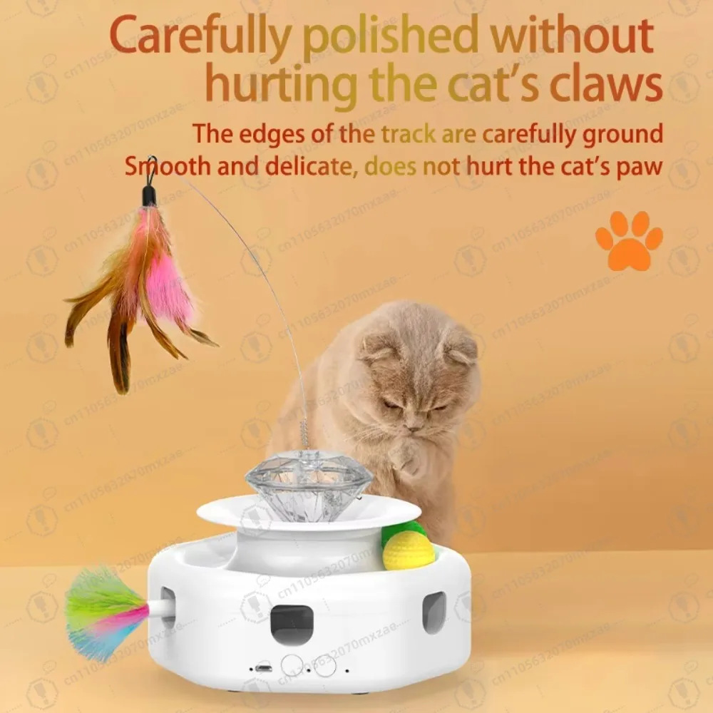 

4-in-1 Smart Dancing Cat Toy | Funny Butterfly Pet Interactive Toy | For Cat Exercise Play Indoor Home