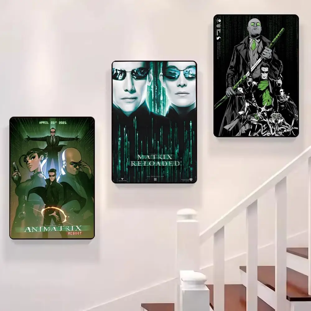 ملصق قماشي لفيلم M-Matrix للخط: مجاني للتجاعيد ومقاوم للماء ومتين لجميع الفضاء لتزيين الحائط #3