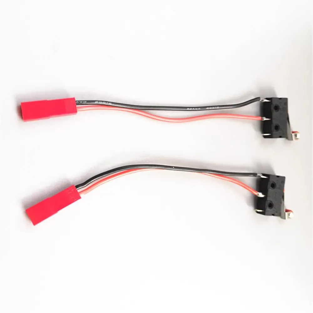 RC Boat Limit Switch Red Button Black Three-Legged Base Current Rating 5A