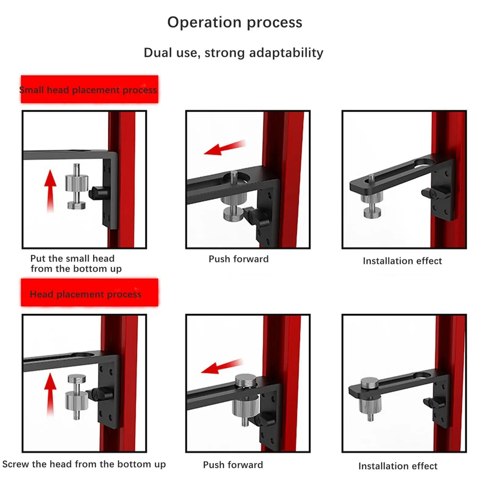 

Laser Level Wall Mount Bracket Red Adjustable Easy to Install Laser Bracket