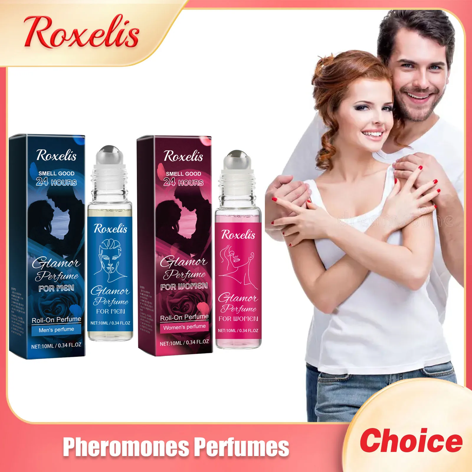 Pheromone Roller Perfume For Men Womens Sex Long Lasting Stimulating Flirting Glamour Dating Fragrance Attraction Erotic Perfum