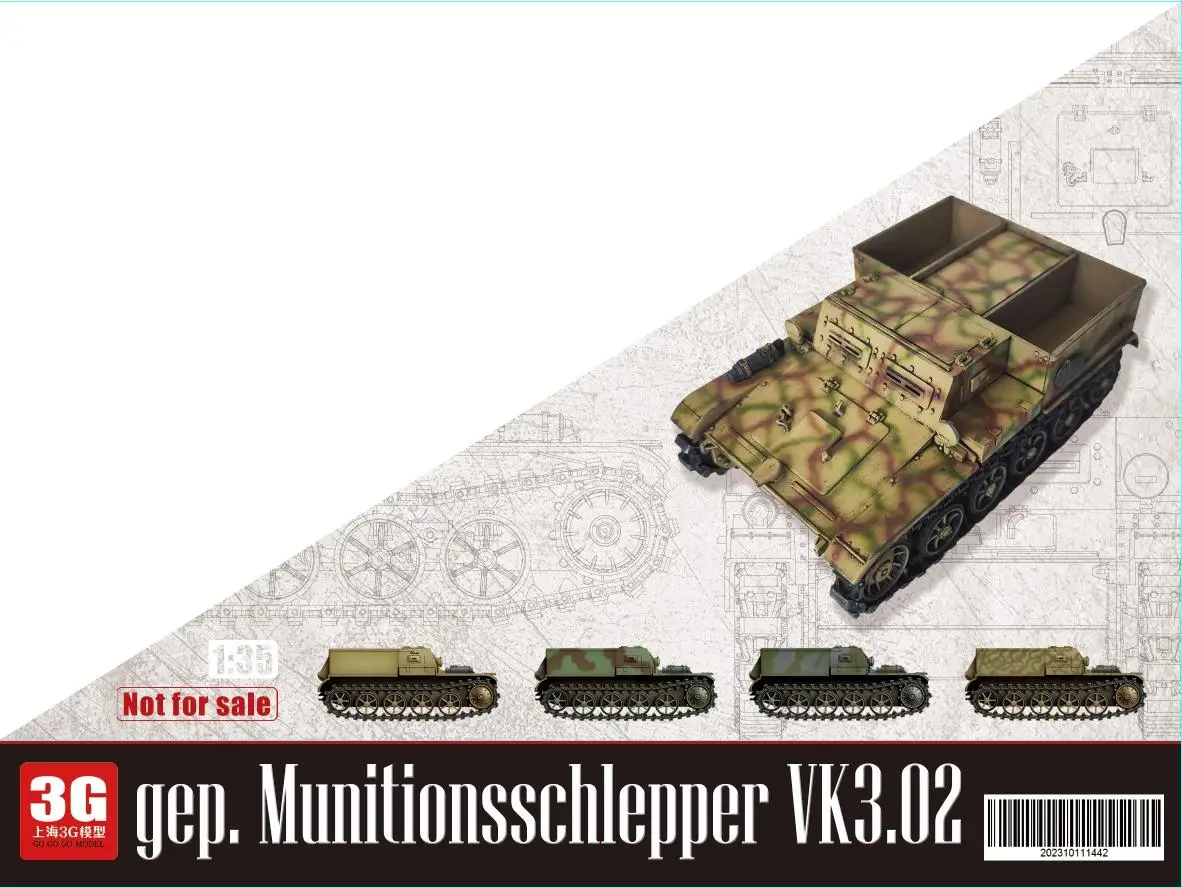 

Забавное хобби 1/35 Gep. Набор для моделирования munitionssключ Vk3.02