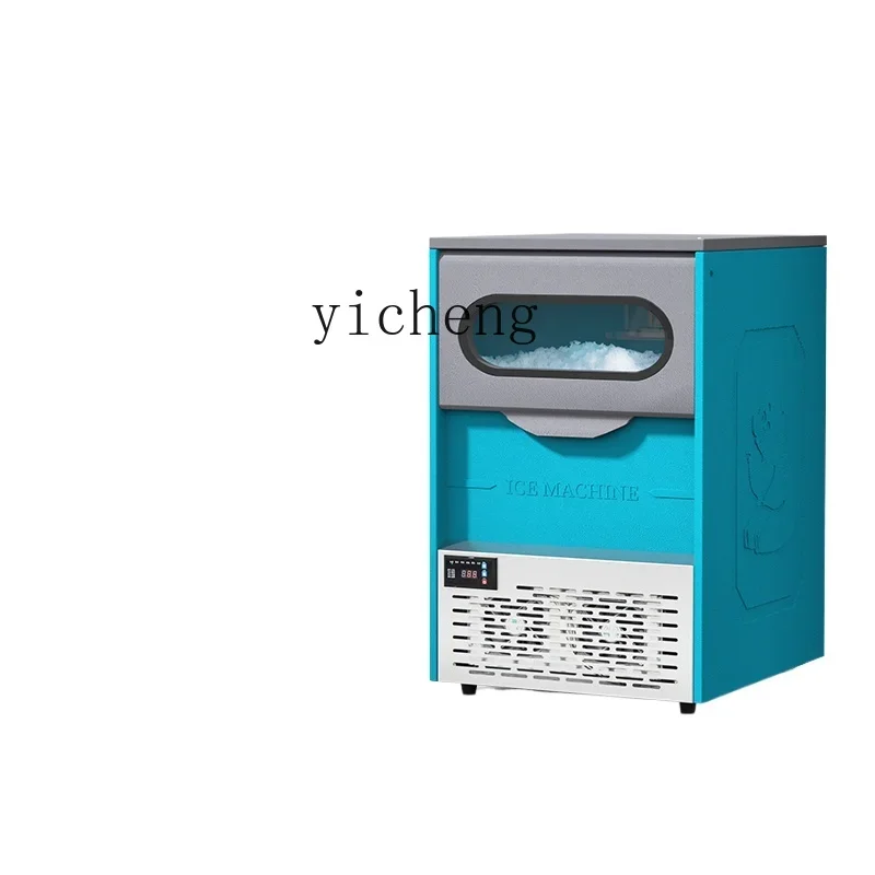 Tqh Snowflake Particle Ice Maker Automatic Laboratory Seafood Hot Pot Sashimi Ice Plate Broken Ice Maker