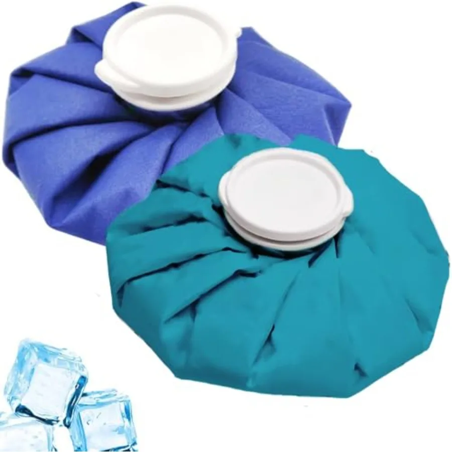 

2 Pcs Reusable Ice Bag, Sport Injury Ice Bag, Ice Pack for Injuries, Clod Compress Bag, Hot and Cold Therapy, Teeth Pain Cold P
