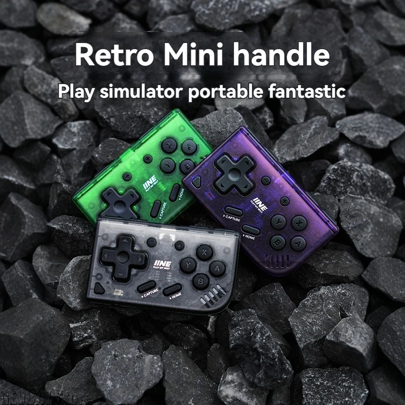 Mini IINE Retro Ananke Controller Turbo Function Interchangeable Joystick and D-pad & Multi-platform Controller & ZL / ZR B