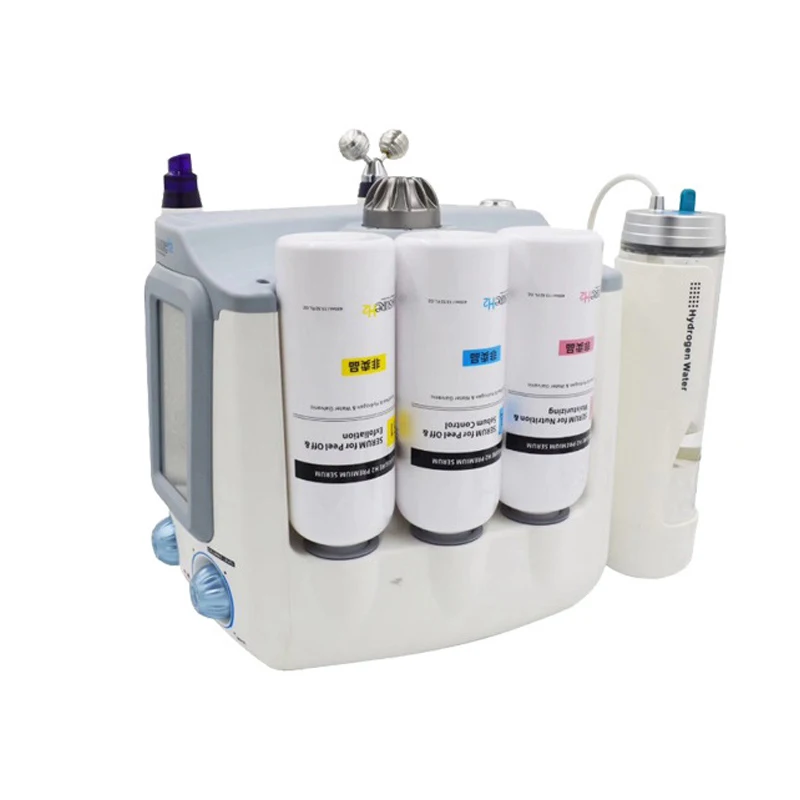 Liuhe ein Wasserstoff Sauerstoff Wasser elektrische kleine Blasen tiefe Hydratation und Mitesser Absorption Haut management Instrument