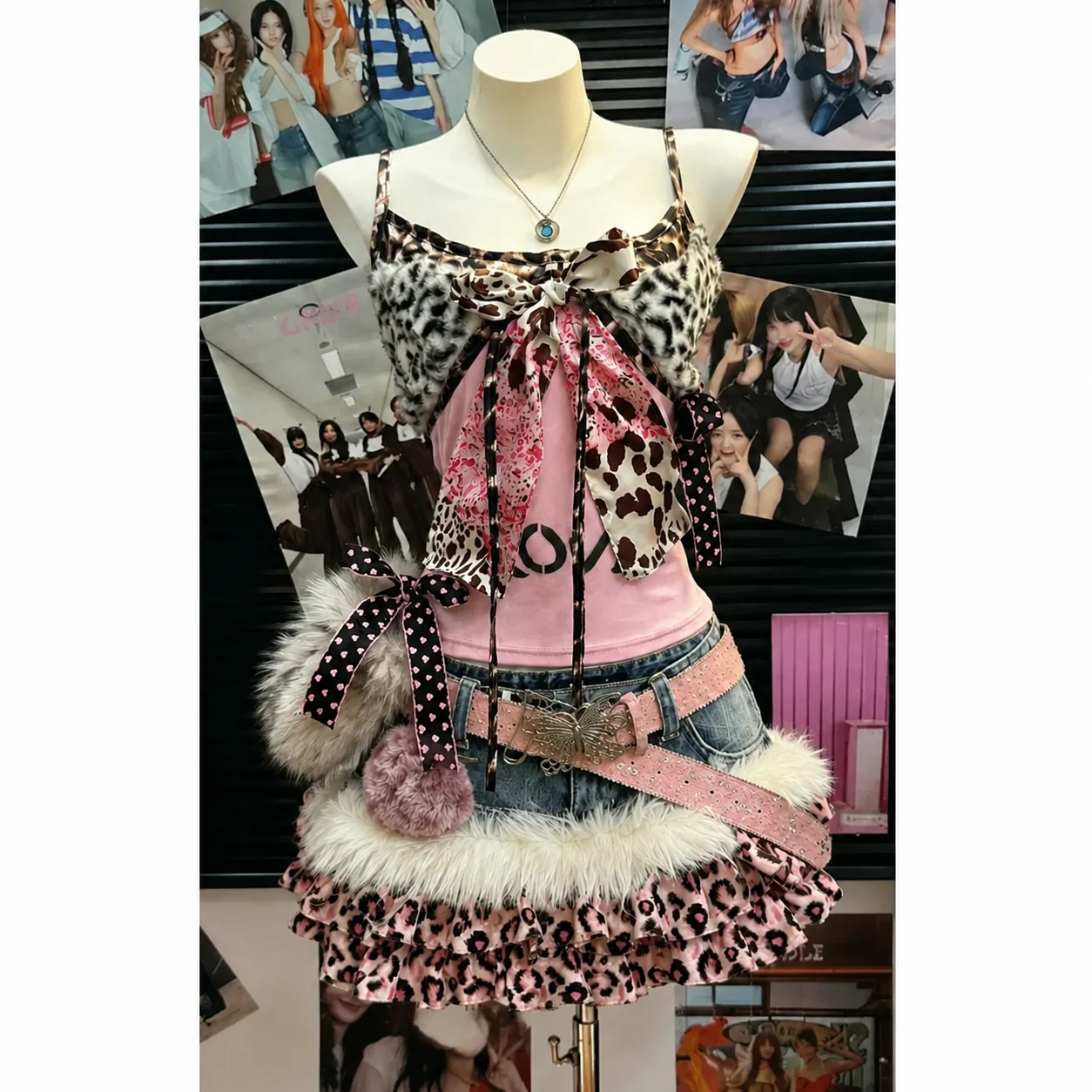 Ensemble 2 pièces Y2K American - Vintage Fashion Subculture avis et prix
