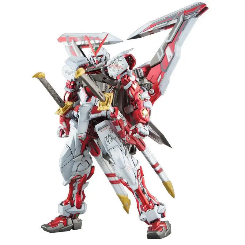 DABAN NEW 6601 1/100 MG Astray Red Frame Kai  MBF-P02 Including The Big Sword and Double Blades Assemble Mecha Model Toys