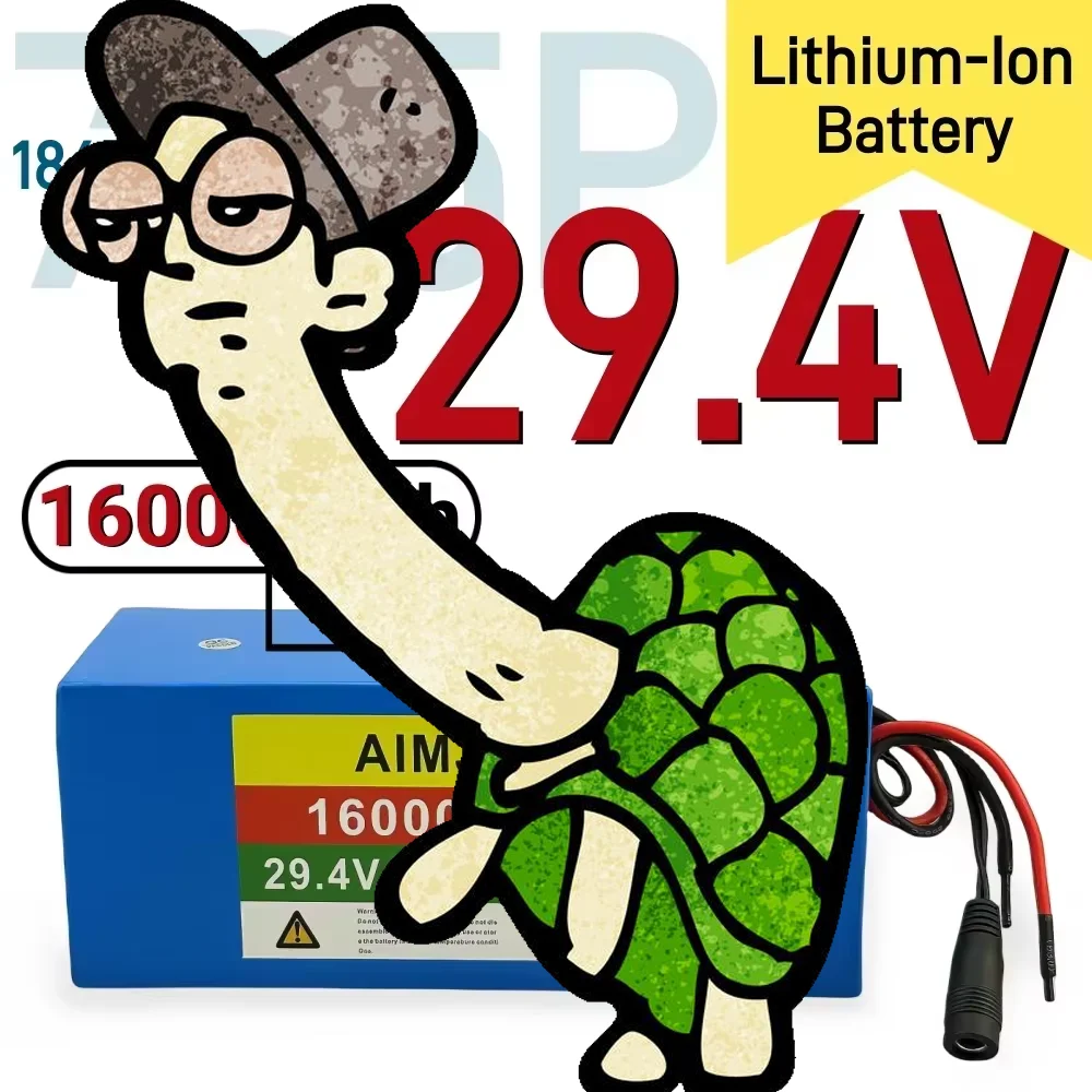 

7S5P 24V 16Ah Battery Pack 500W 29.4V 16000mAh Electric Scooters Lithium-ion 18650 Battery Built-in BMS