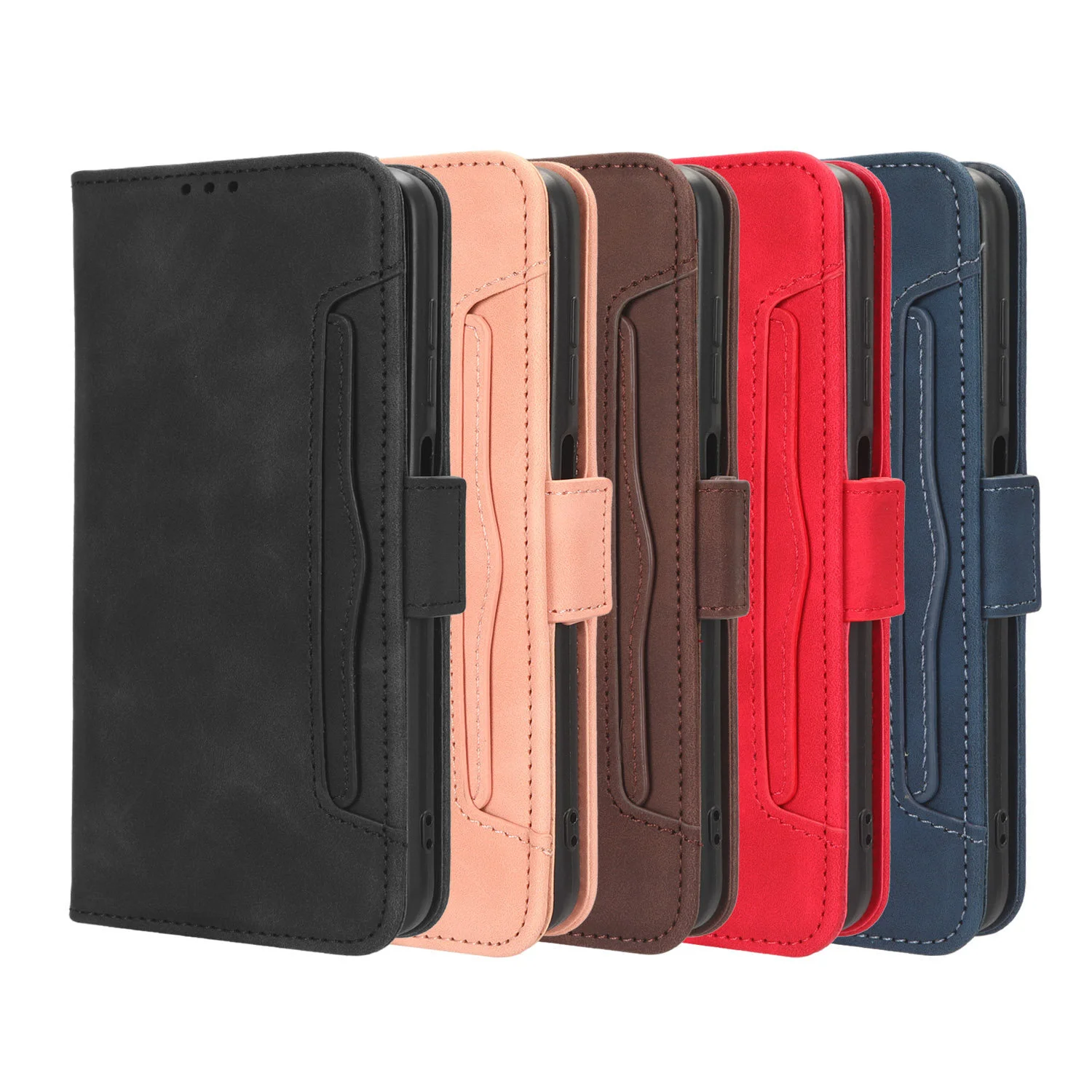 Oukitel WP18 Protection Leather Case For C31 C32 WP16 WP19 Magnetic Flip Cover Phone Shell Card Slot Wallet Clip Non-slip Holder