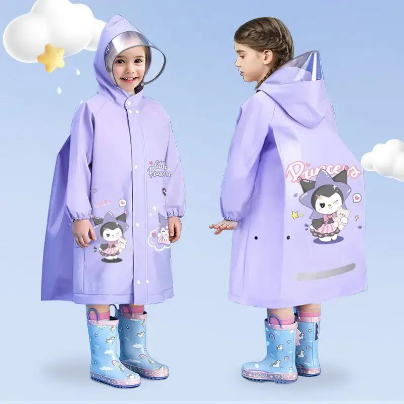

Sanrio Kawaii плащ Hello Kitty милые плащи с принтом модные непромокаемые ветрозащитные креативные портативные трендовые подарок на день рождения