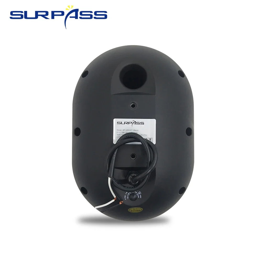 ลำโพงติดผนังกันน้ำลำโพงกลางแจ้งลำโพงติดผนังขนาด5นิ้วระบบเครื่องเสียงสเตอริโอแฟชั่นสำหรับห้องเรียนห้องประชุมร้านค้า