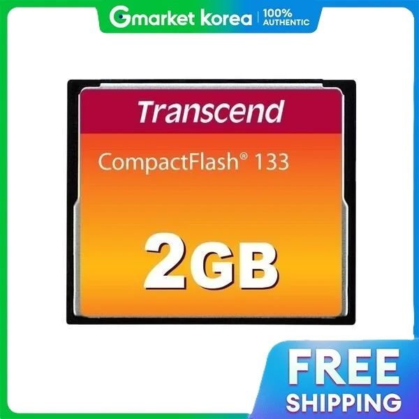Transcend | TS2GCF133 2GB CF133 CompactFlash Card ราคา 1,827 บาท*ส่งฟรี