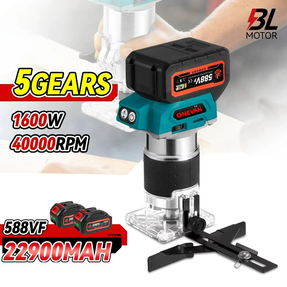 أدوات النجارة المدمجة ذات السرعة السريعة، أجهزة توجيه الخشب الكهربائية يمكنها نحت الأجهزة المنقوشة على الأسطح الخشبية