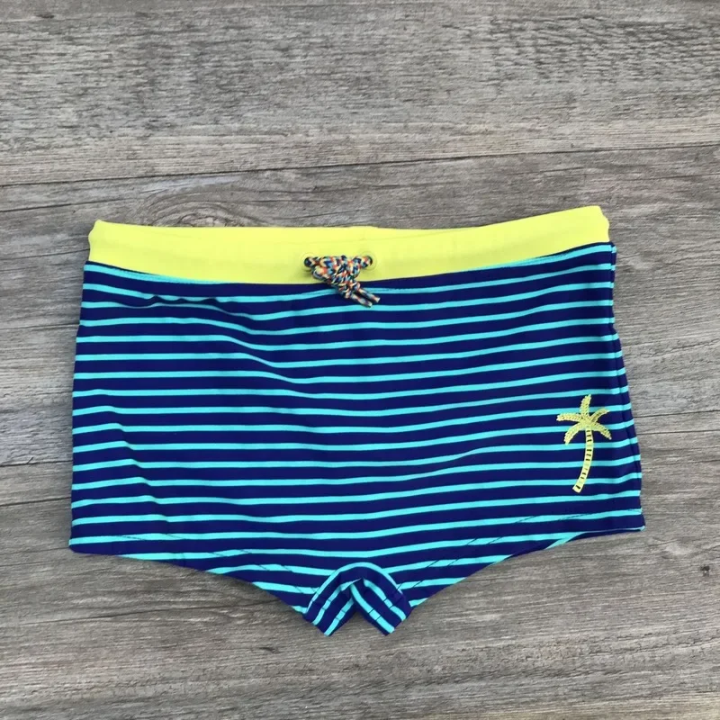 Gestreepte Print Jongens Kofferbak Kids Shorts Zwembroek 2020 Kinderen Zwemkleding Jongens Badmode Baden Kleding Badpak