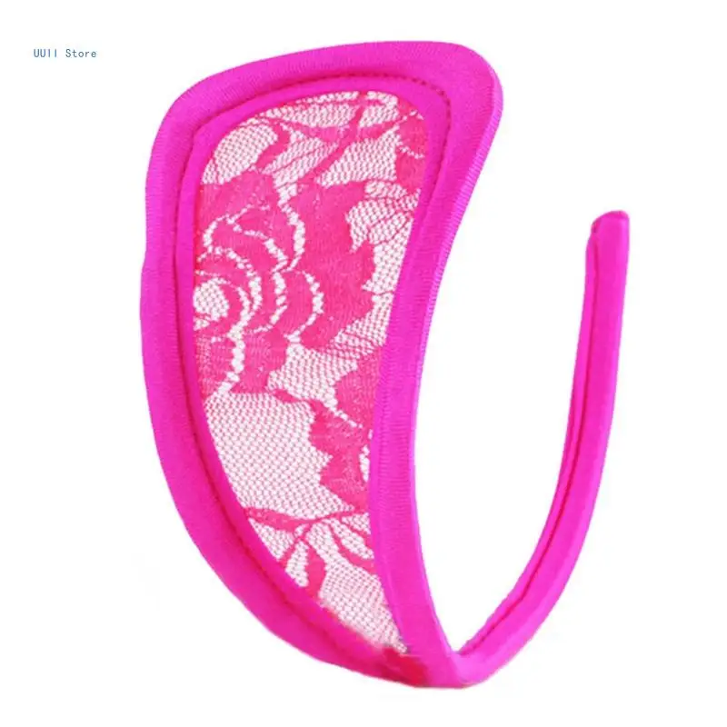 Dámské květinové krajkové spodní prádlo C String Neviditelné sexy spodní prádlo Pevné duté tanga - náhled 5