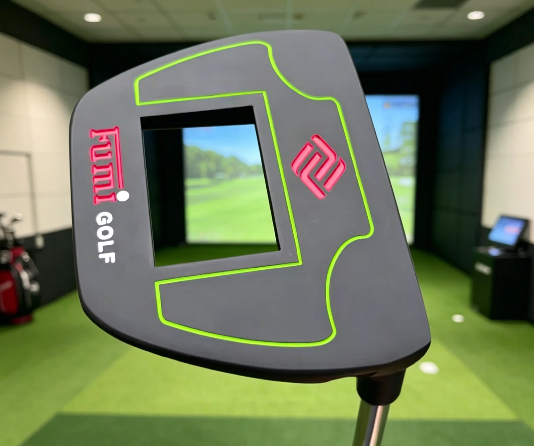golf putter, high stability, accurate aiming at the green, unisex practice club