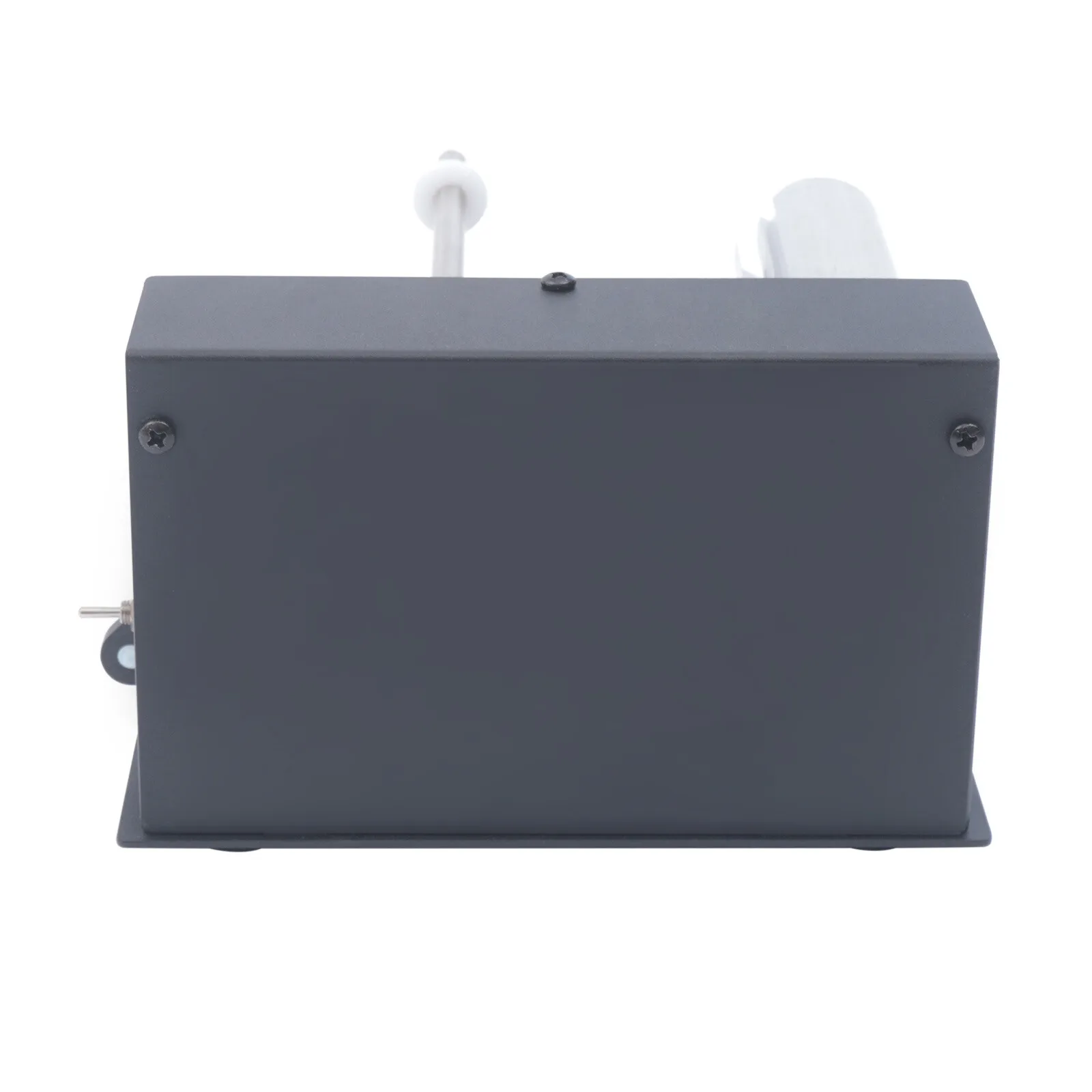 180mm Black Aluminum Alloy Automatic Label Rewinder Rewinding Machine With Speed Adjustable Bidirectional