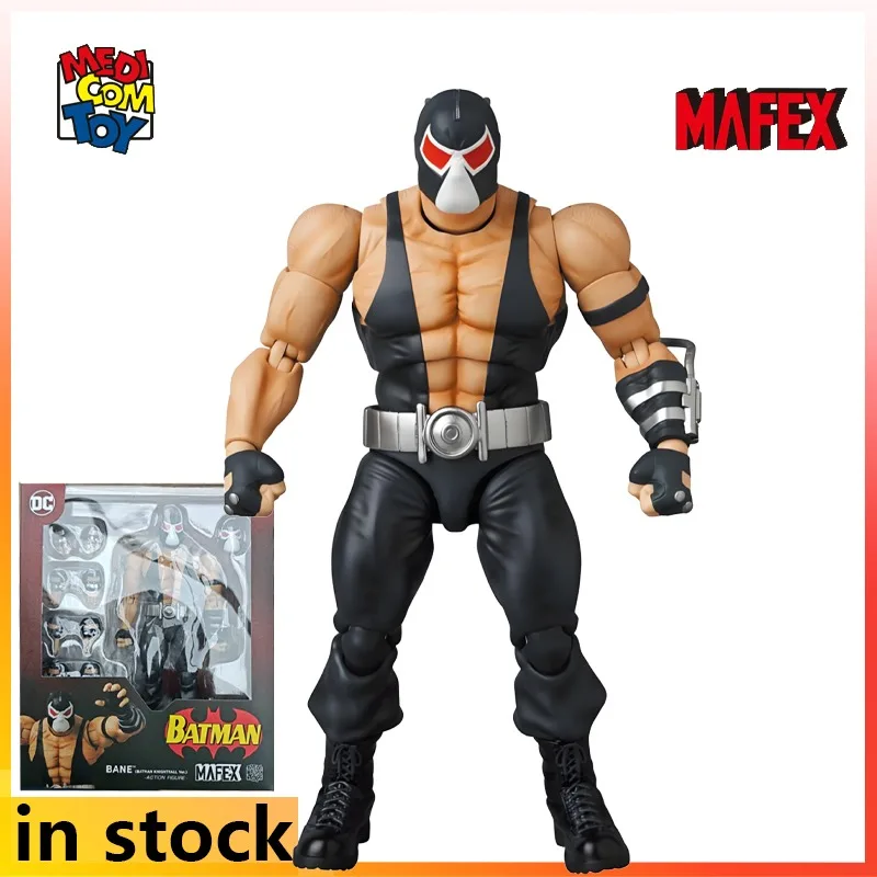 Medicom Toy Original MAFEX ฟิกเกอร์ประกอบสำเร็จรูป ซีรีส์ แบทแมน: ความล่มสลายของอัศวิน ของเล่นโมเดลแอคชั่นฟิกเกอร์จากอนิเมะ ของขวัญสำหรับเด็กผู้ชาย
