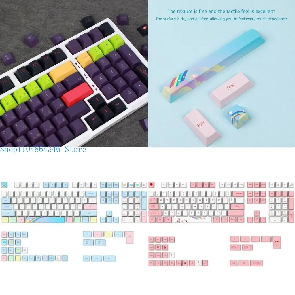 

5ASD Электронные игры с клавишами ThermalSublimation Различные темы Клюки Установите замену клавиатуры CherryProfile клавиатуры