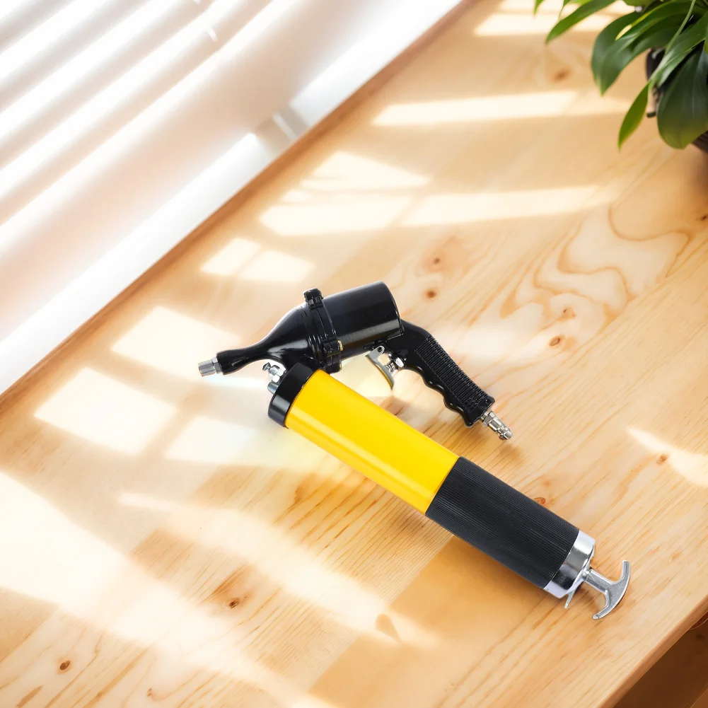 

Пневматический шланговый нагнетатель смазки 400CC, усиленный, для компрессора, с 2 соединителями, портативный, с 1 изогнутой металлической трубой