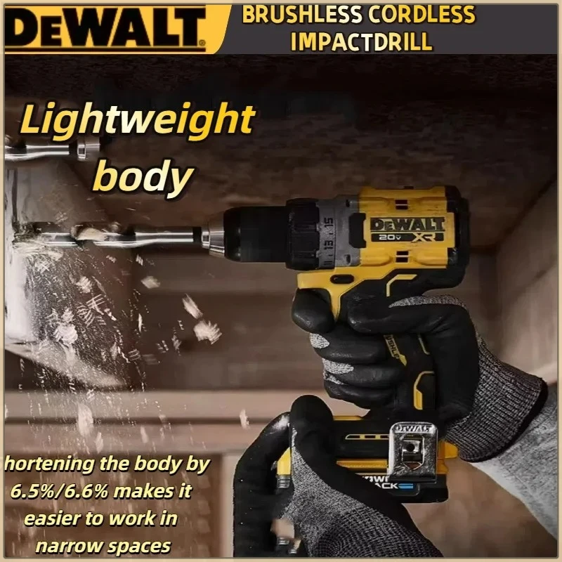 ديوالت لبطارية 20 فولت DCD800 2000 دورة في الدقيقة مثقاب كهربائي لاسلكي 1/2 بوصة مفك كهربائي بدون فرش أداة كهربائية ليثيوم #2