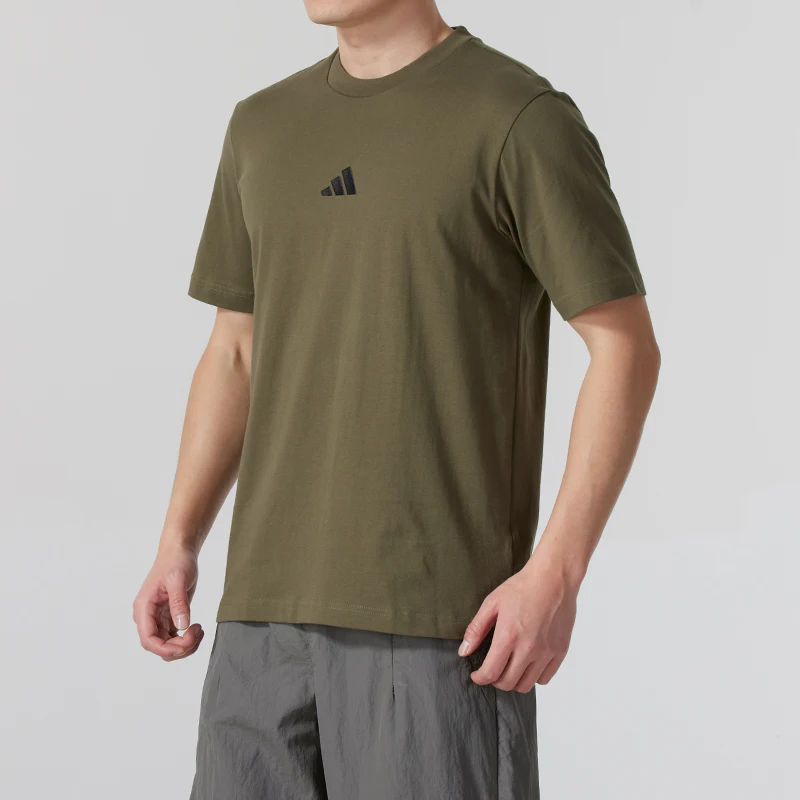 

Adidas (Adidas) T-Shirt Men's Sports Casual Wear Round Neck Loose Breathable Quick-Drying Fitness Training Short-Sleeved Jf1097