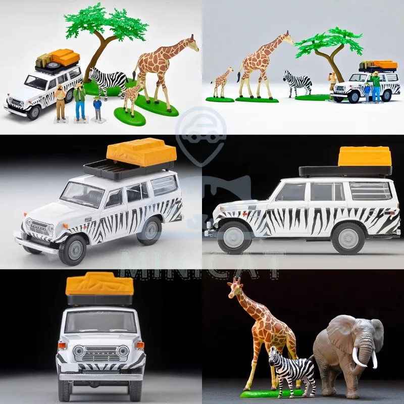 TAKARA TOMY Tomica 1/64 TLV Auto Snap 28a TOYOTA LANDCRUISER Legering Speelgoed Motorvoertuig Diecast Metalen Model Geschenken