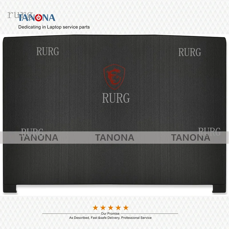 R+ Brand new, suitable for MSI GF63 GF63VR MS-16R1 LCD back cover, including the back cover, outer shell, bezel, and hinge